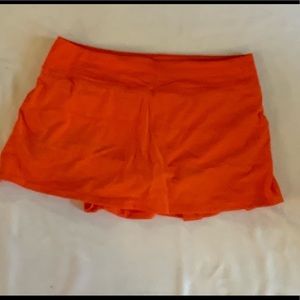 Lululemon Skort Orange